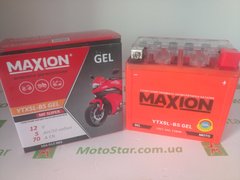 YTX5L-BS MAXION GEL, гелевый аккумулятор 12V, 5Ah, 113x70x107 мм, -/+