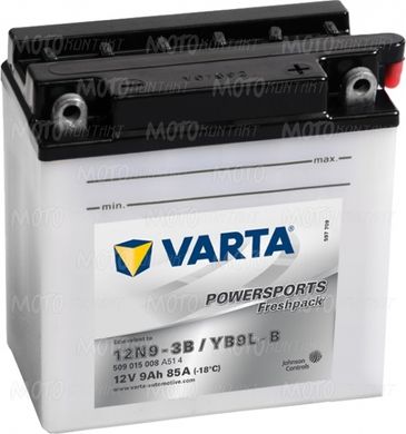 Аккумулятор 509015008A514 - VARTA 12N9-3B (YB9L-B)