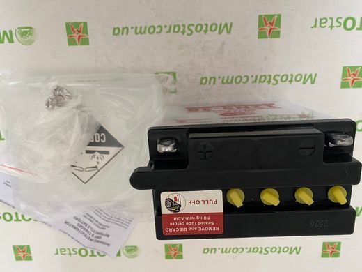 Мото аккумулятор Outdo 12N9-3B 12V 9Ah, -/+,&nbsp;135x75x139 мм кислотний