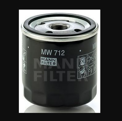 MANN MW 712 - Фільтр масляний BMW K, R 0.74-1.17 198412-199611
