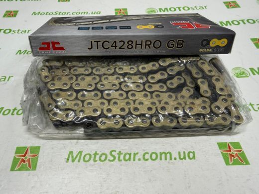 Приводная цепь JT JTC428HROGB130SL HEAVY DUTY O-RING усиленная