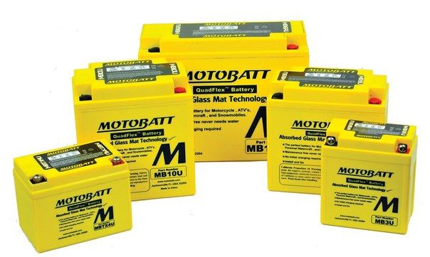 Motobatt MBTX12U Мото акумулятор 14 A/ч, 210 A, 151x87x130 мм (YTX12-bs, YTX14-BS) 4.4кг