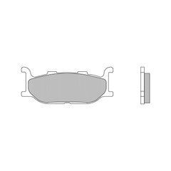 Тормозные колодки BREMBO BM 07YA27SA