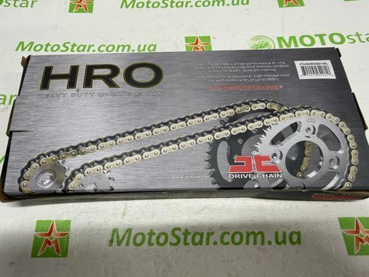 Приводная цепь JT JTC428HROGB118SL HEAVY DUTY O-RING усиленная
