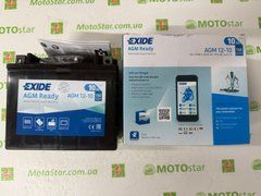 EXIDE SLA12-10 / AGM12-10 Мото аккумулятор 10 Aч, 150 A, (+/-), 150x87x130 мм