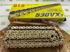 Приводная цепь 530VX3 Gold DID 530VX3 G&B-116ZB