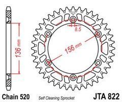 JT JTA822.48BLK - Зірка задня легкосплавна HUSQVARNA SM 610 (08-09), SUZUKI DR350 (90-03), RGV 250 (91-96)
