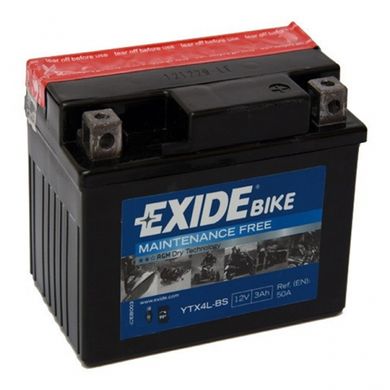 Аккумулятор гелевый EXIDE YTX4L-BS