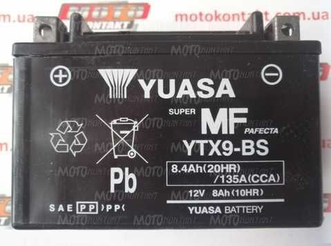 Купить Аккумулятор гелевый YUASA YTX9-BS - описание, подбор