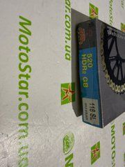 Цепь приводная JT JTC520HDRGB118SL = JTC520HDR2GB118SL