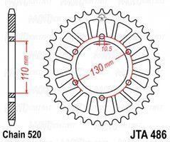 JT JTA486.47 - Звезда задняя легкосплавная