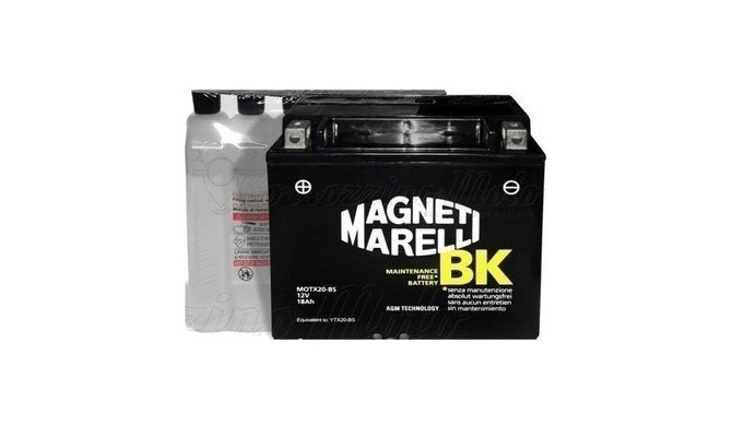 MOTX20-BS MAGNETI MARELLI 18AH / 270A 12V L + Акумуляторна батарея