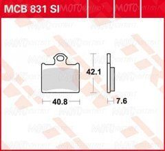 Тормозные колодки LUCAS MCB831SI