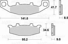 Тормозные колодки BR 698SM1
