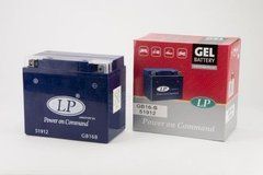 Мотоакумулятор LP GEL MG GB16B 12V, 16Ah, д. 175, ш. 100, в.155, вага 6,2 кг, залитий