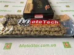 Цепь MotoTech PREMIUM MT530HO-120L (O-ring cальники) замок під защіпку