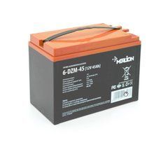 Тяговая аккумуляторная батарея AGM MERLION 6-DZM-45, 12V 45Ah M5 (223*121*175) Q2