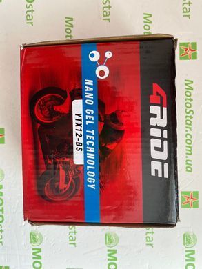 Акумулятор Triumph Street Twin YTX12-BS 4RIDE NANO GEL 12V 12Ah 180A L+, 150x86x130мм (T2501733)
