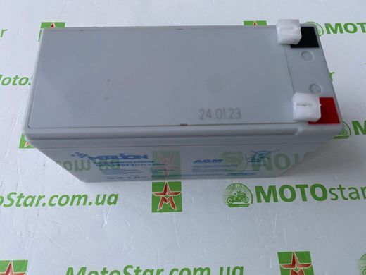 Аккумуляторна батарея Аккумуляторная батарея MERLION AGM GP1295F2 12 V 9,5 Ah (150x65x95 (100)) White Q10/420, вага 2,15кг