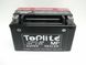 Мотоакумулятор TOPLITE YTX7A-BS 12V, 6Ah, д. 152, ш. 88, в.94, електроліт в к-ті, вага 2,7 кг
