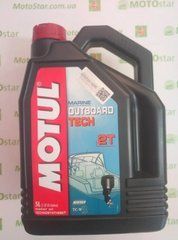 Масло для 2-х тактных двигателей. Technosynthese д/лод. MOTUL 851751/OUTBOARD TECH 2T (5л)/101728