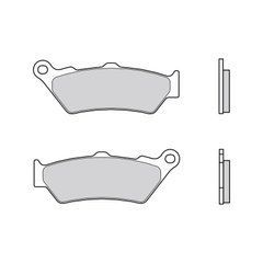 Тормозные колодки BREMBO BM 07BB03SA
