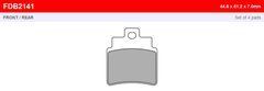 FE FDB2141AG - Тормозные колодки