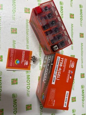 Аккумулятор Outdo YT9B-4 GEL 8Аh/10HR, СА* 185А, (+/-), 150х70х105 мм YT9B-BS