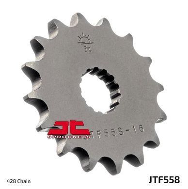 JT JTF558.14 - Звезда передняя DERBI GPR; GILERA SC; KAWASAKI Z; YAMAHA DT, TDR, TZR, XVS, YZ 80-250 1988-2020