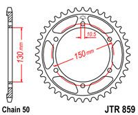 JT JTR859.38 - Звезда задняя