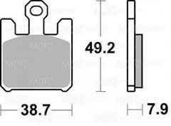 Тормозные колодки BR 893CM66