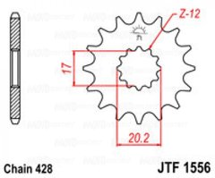 Приводная звезда JT JTF1556.12