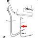 Трос сцепления CP11 (FAZER) Clutch Cable Yamaha FZ6S FZ6-S FZ6 FAZER 2004 2005 2006 2007 2008 2009 (5EB-26335-00-00, LS-107))
