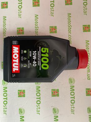 Олива Motul 5100 4T SAE 10W40, 1 литр, (836511, 104066)