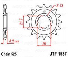 JT JTF1537.15 - Звезда передняя