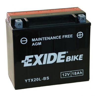 Аккумулятор гелевый EXIDE YTX20L-BS