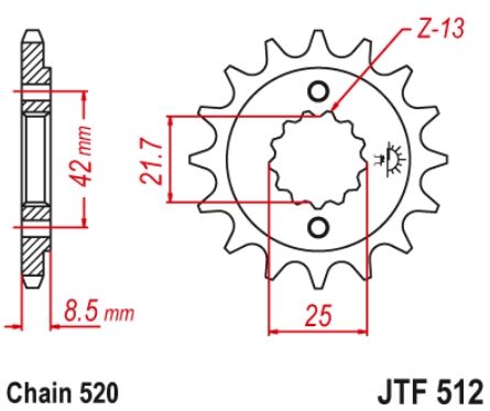 JT JTF512.16RB