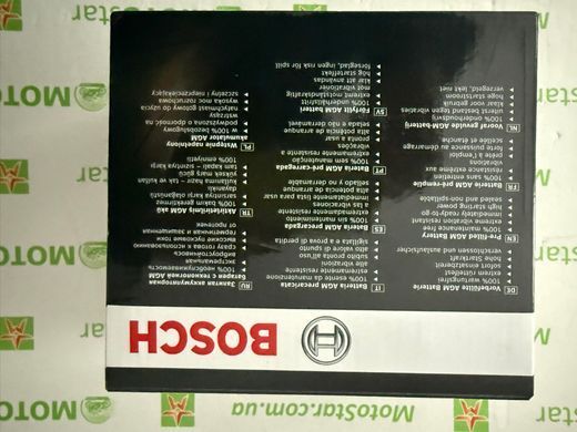 Аккумулятор BOSCH TX20HL,TX20L-BS, 0 986 FA1 071 18Аh, 310 А, (-/+), 176x89x154 мм Factory Activated AGM