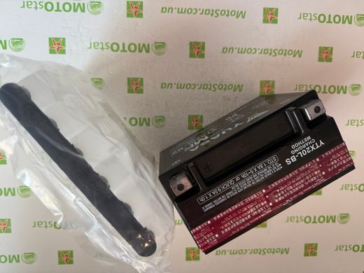 Аккумулятор YUASA YTX20L-BS AGM 12V 18,9Ah 270A R+ 175x87x155 мм