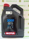 Олива для 4-х тактних двигунів мінеральна MOTUL 846041/3000 4T SAE 10W40 (4л)/107693