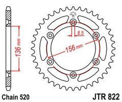 JT JTR822.38 - Звезда задняя