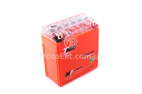 Аккумулятор 12V 5Аh, гелевый (высокий), 119x60x128 мм, оранжевый, (ЯВА) (#EVO)