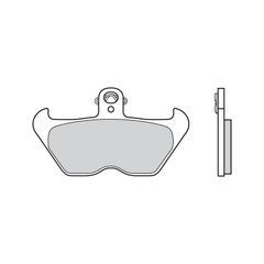 Тормозные колодки BREMBO BM 07BB24SA
