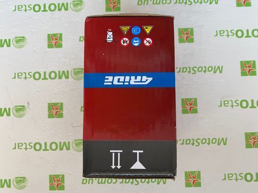 Акумулятор YTX7L-BS 4RIDE Nano GEL 12В 7Ah 120А P+ 113x69x130мм, вага 2,42кг