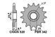 PBR 342 12 18NC HONDA CR 250 '88-'07, CRF 450R/X '02-'15 (JTF284.12) (цепь 520)