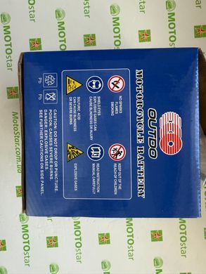 Мото аккумулятор YTX20L-BS OUTDO 12V 18Ah / 10HR MF Super Sealed -/+ UTX20L-BS