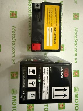 Аккумулятор Outdo UTZ5S, 12V 4Аh, пастовый, MF, 113x70x86 мм, DELTA 110/125