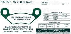 Тормозные колодки EBC FA159TT