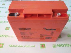 Акумуляторная батарея MERLION AGM GP1220M5 PREMIUM 12 V 20 Ah (180x78x165 (168)) Orange Q4/192, вага 5,34кг