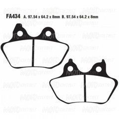 Тормозные колодки EBC FA434V